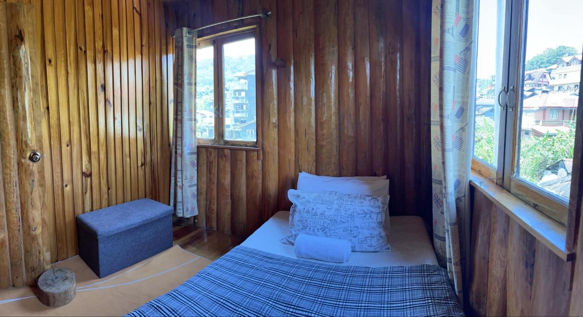 Agape Log Cabin Сагада Экстерьер фото