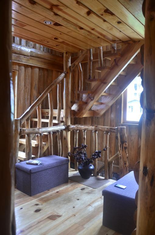 Agape Log Cabin Сагада Экстерьер фото